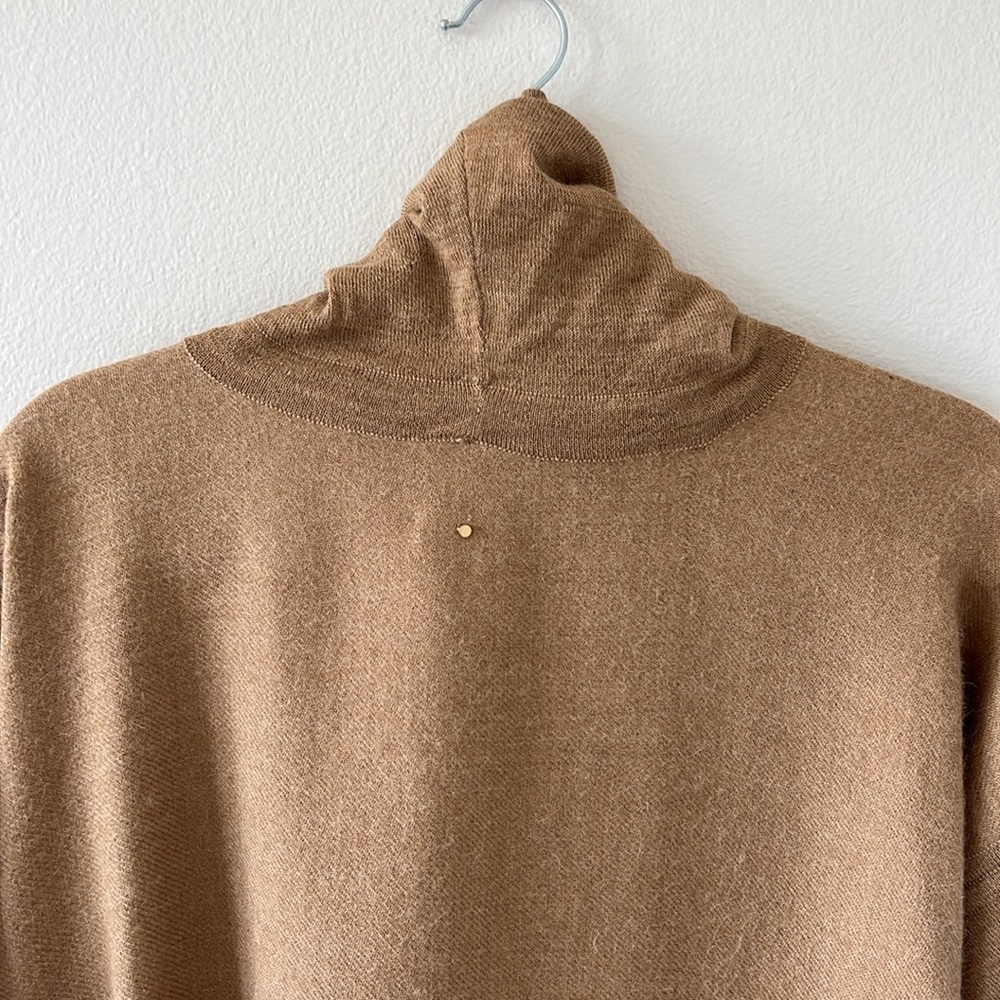Cuyana Camel Cowl Neck Sweater - Picture 7 of 11